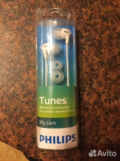 Наушники проводные philips tunes