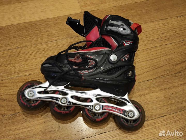 Роликовые коньки детские roces раздвижные
