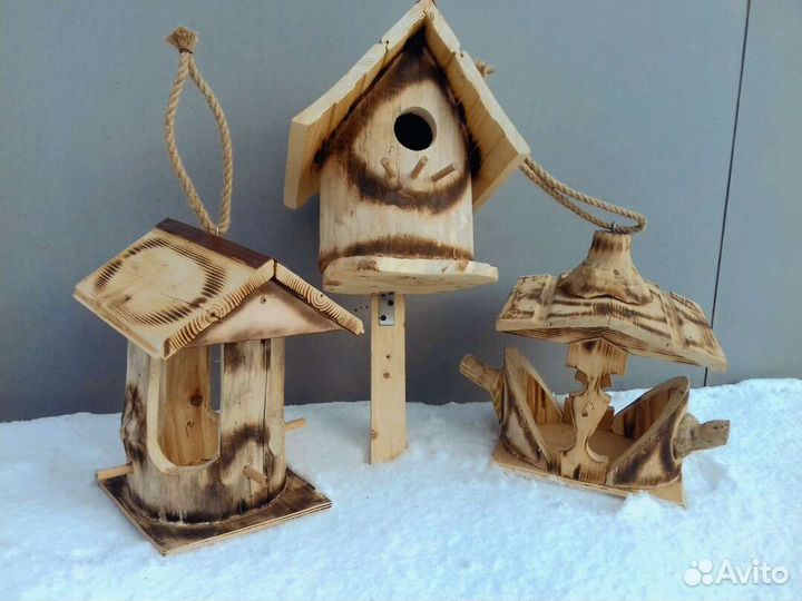 Кормушки и скворечники