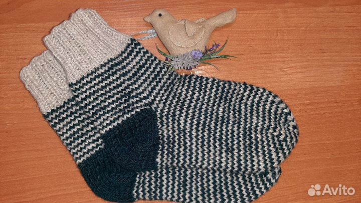 Носки вязаные