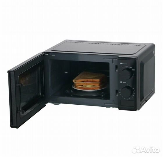 Новая микроволновая печь соло Hi M020B03 черная