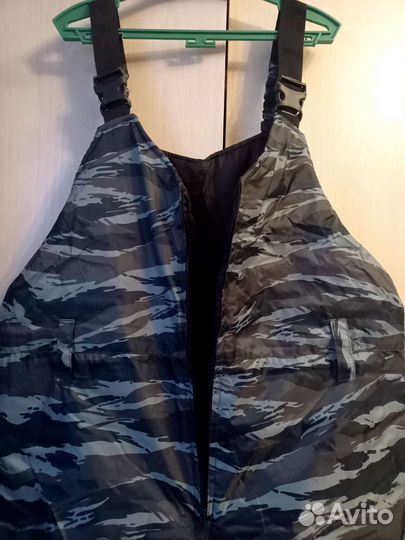 Комбинезон камуфляжный 6XL утеплённый