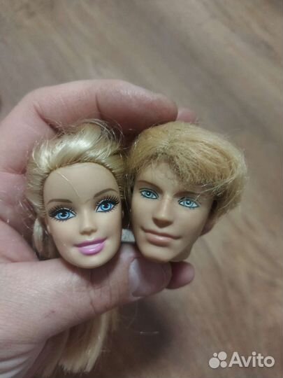 Головы Кен, Барби, аналоги