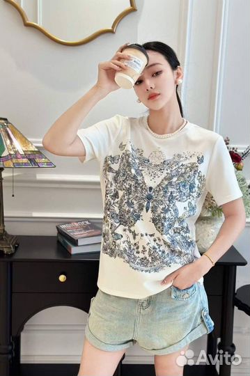 Christian Dior футболка женская
