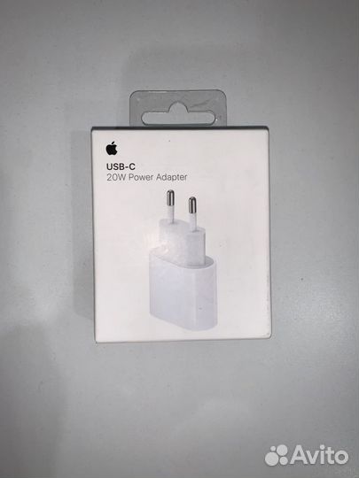 Блок питания apple 20w оригинал новый