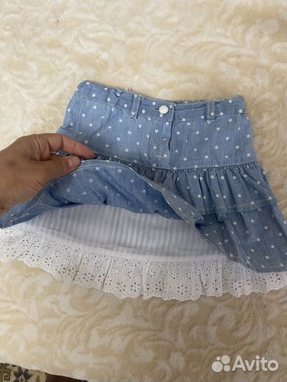 Джинсовая юбка