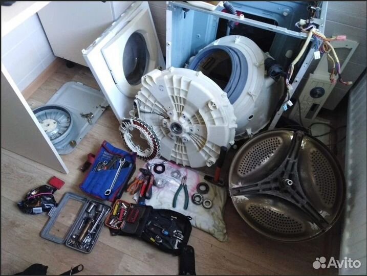 Ремонт холодильников Ремонт стиральных машин