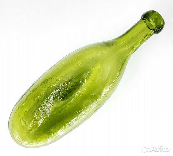 Старинная бутылка С.П.Б. зав. иск. мин водъ 19 век