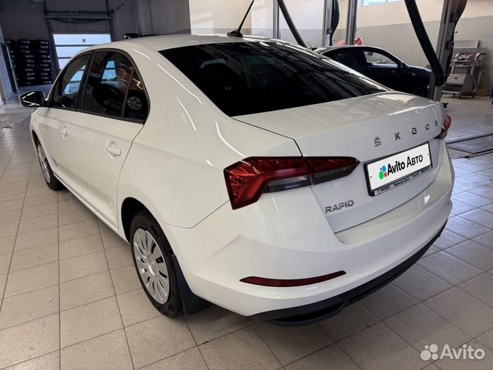 Skoda Rapid 1.6 МТ, 2021, 128 856 км