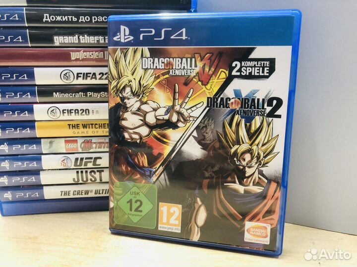 Dragonball ps 4 диск