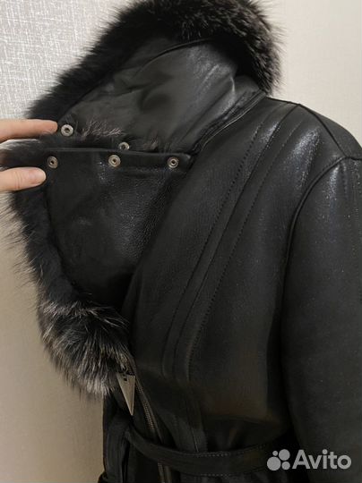 Дубленка натуральная женская 46 48 размер