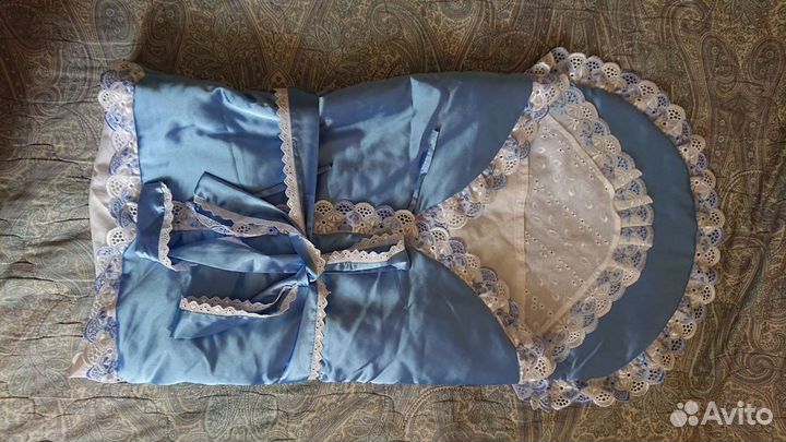 Конверт на выписку для мальчика лето