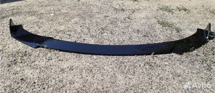 Сплиттер переднего бампера универсальный