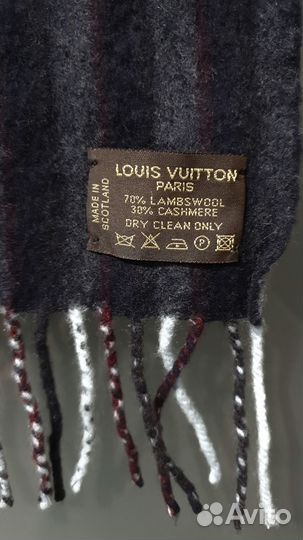 Louis vuitton, кашемир,шарф