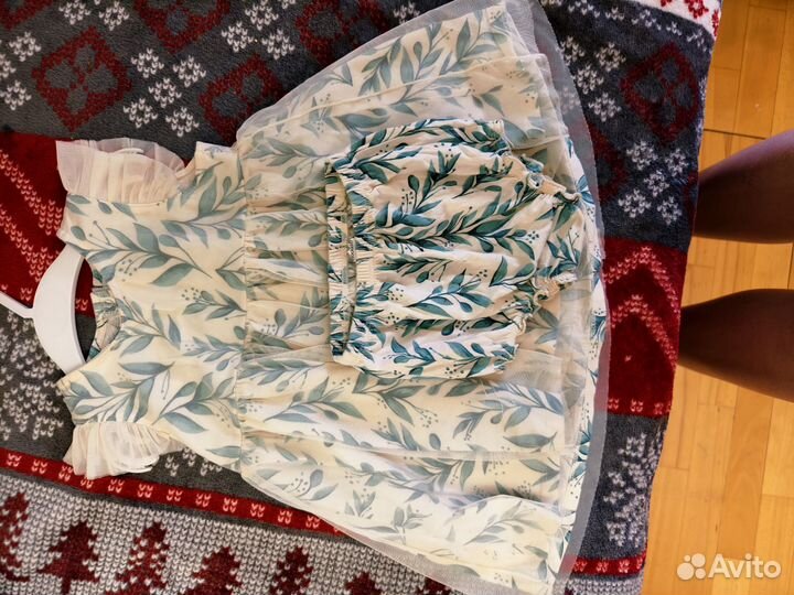 Платье для девочки 86