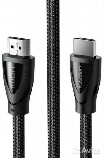 Кабель ugreen HD140 (80401) hdmi 2.1 Длина 1 м. Ц