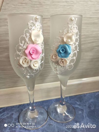Свадебные бокалы