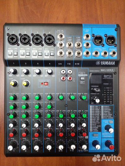 Микшерный пульт yamaha mg10xu
