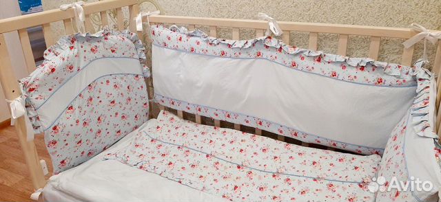 Бортики в детскую кроватку