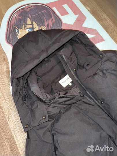 Пуховик женский длинный