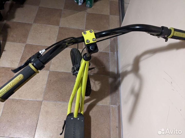 Самокат взрослый с большими колесами