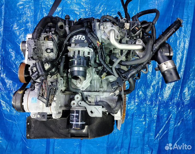 Двигатель Mazda SH-vptr 2.2л., Twin-Turbo, Common