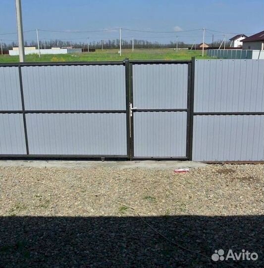 Забор из профлиста