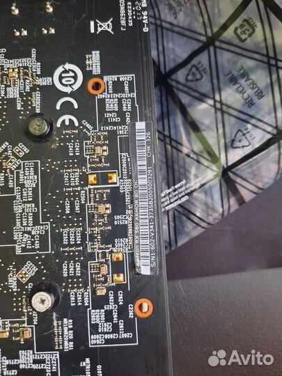 Видеокарта rx580 8gb msi