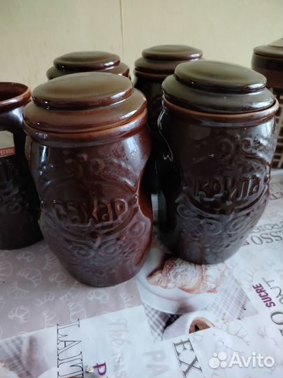 Банки для сыпучих продуктов СССР