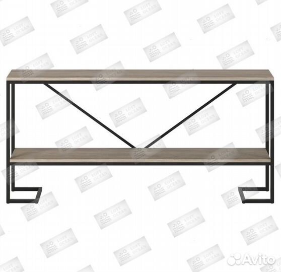 Консоль в стиле лофт «Ранчу»