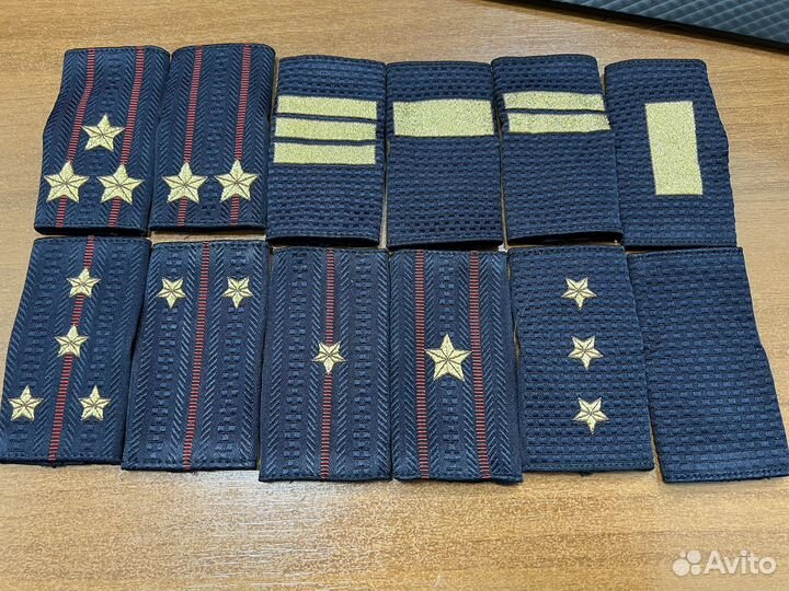 Фальш погоны овд (нового образца)