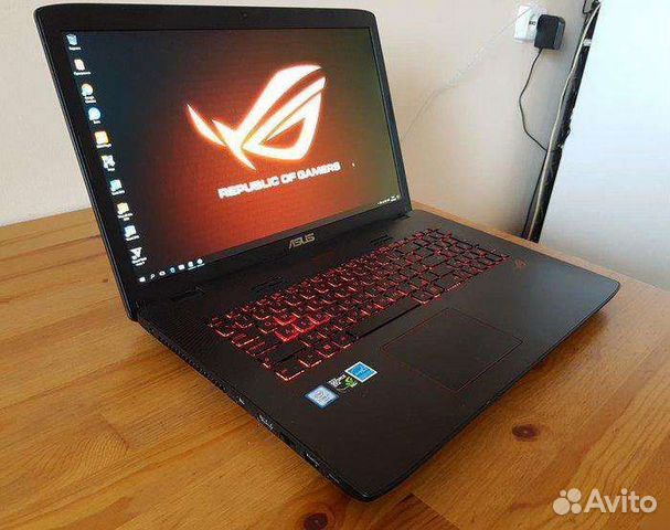 Игровой ноутбук Асус рог GL752 купить в Москве | Электроника | Авито