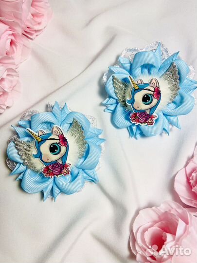 Бантики резиночки для волос