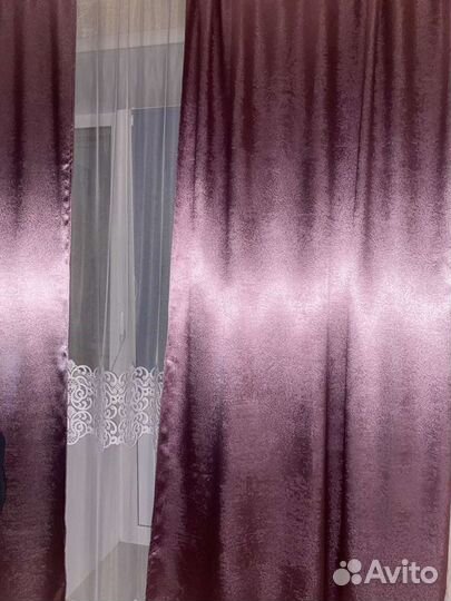 Комплект штор в комнату девочке