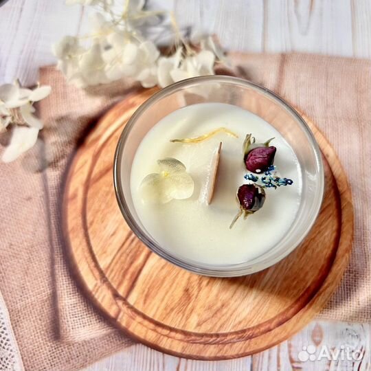 Баночные свечи с логотипом, с пожеланиями