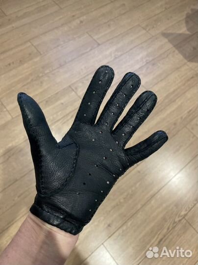 Перчатки женские кожаные новые