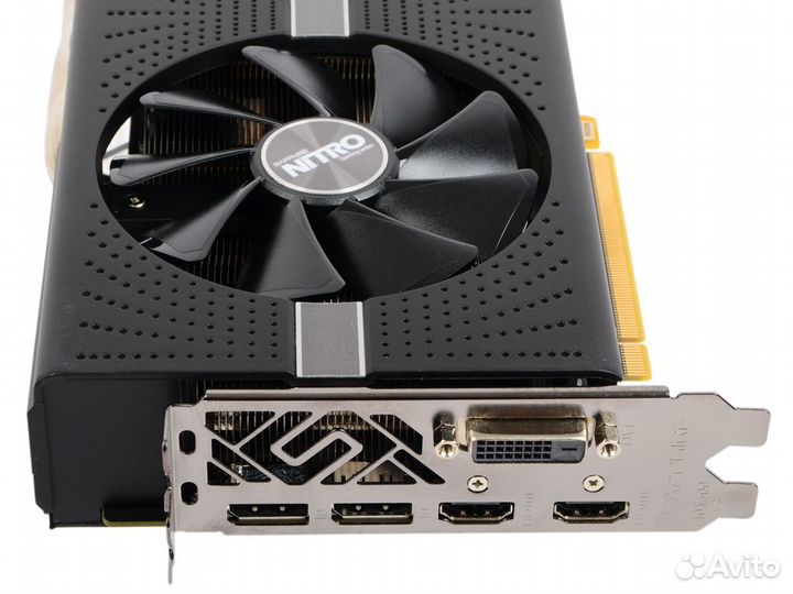 Видеокарта RX580 Sapphire Nitro+ 4Gb