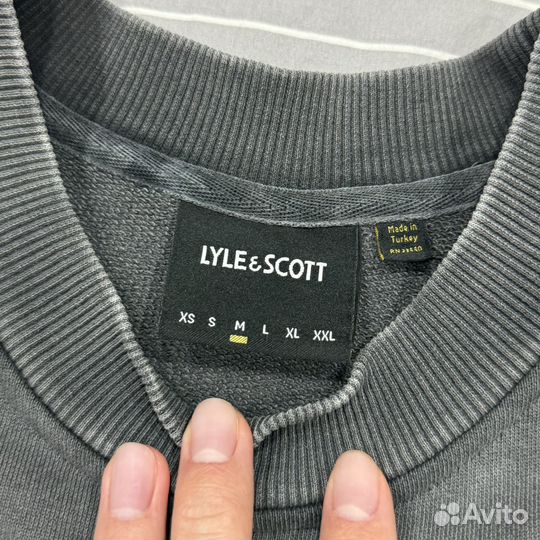 Свитшот Lyle Scott серый