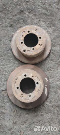 Тормозные диски задние lancer 9