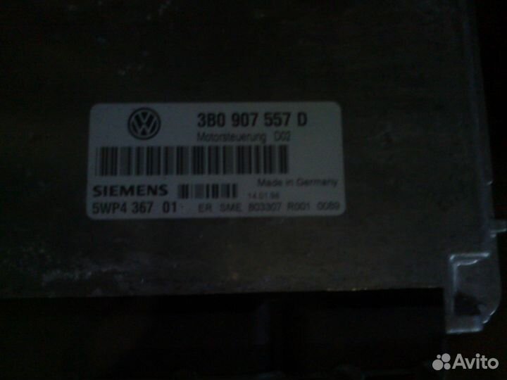 Блок эбу(мозги) + коммутатор Passat B5