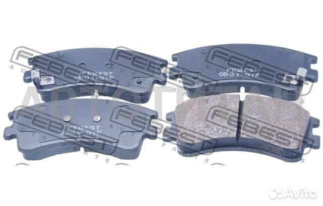 Колодки тормозные передние