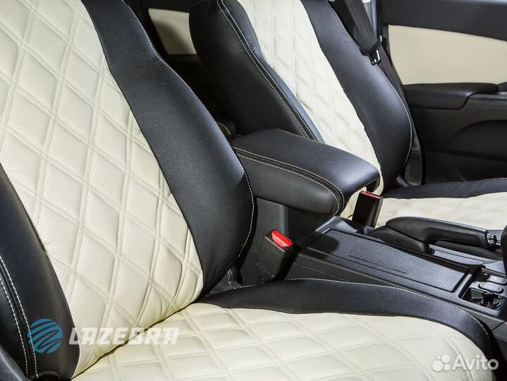 Чехлы из экокожи для Honda CR-V 4