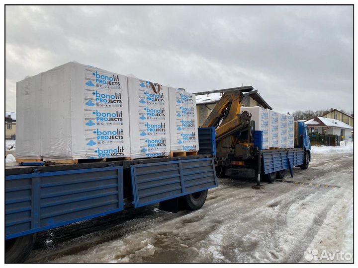 Газосиликатные блоки с завода