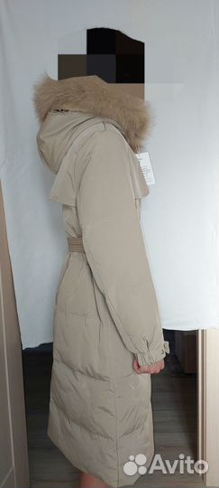 Парка женская с натуральным мехом