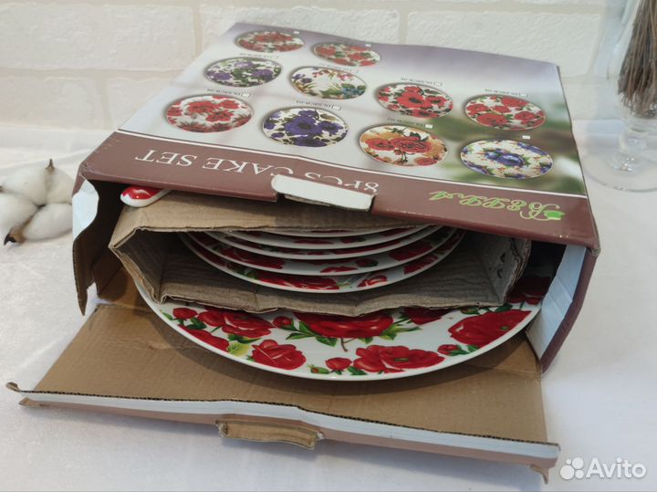 Набор посуды новый