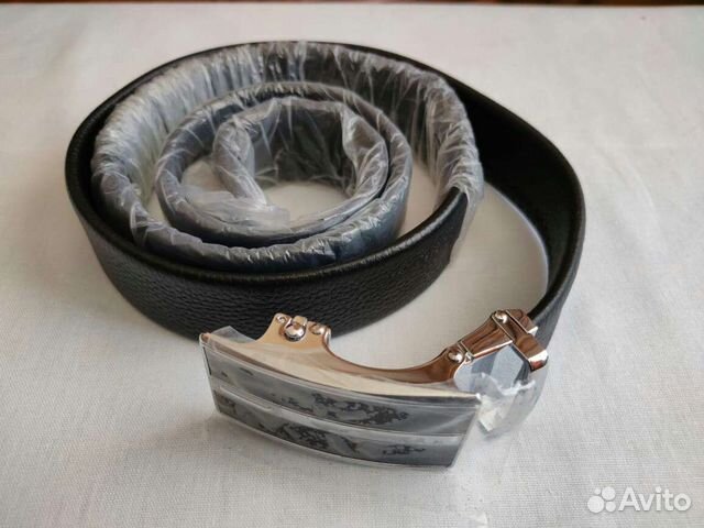 Ремень мужской с пряжкой и потайным отделением