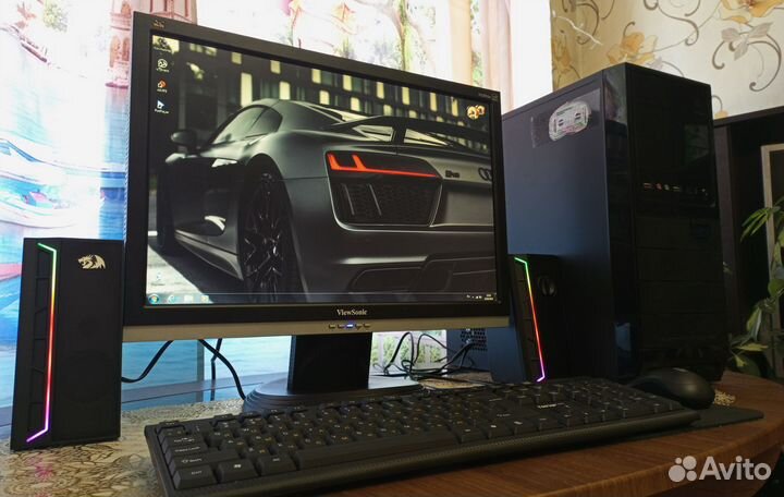 Отличный игровой пк AMD FX+SSD+RAM 8Gb+GTX-650Ti п