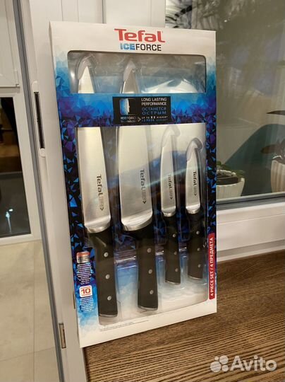 Набор кухонных ножей Tefal