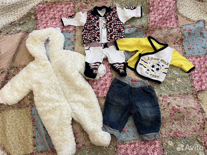 Огромный пакет вещей для мальчика 62