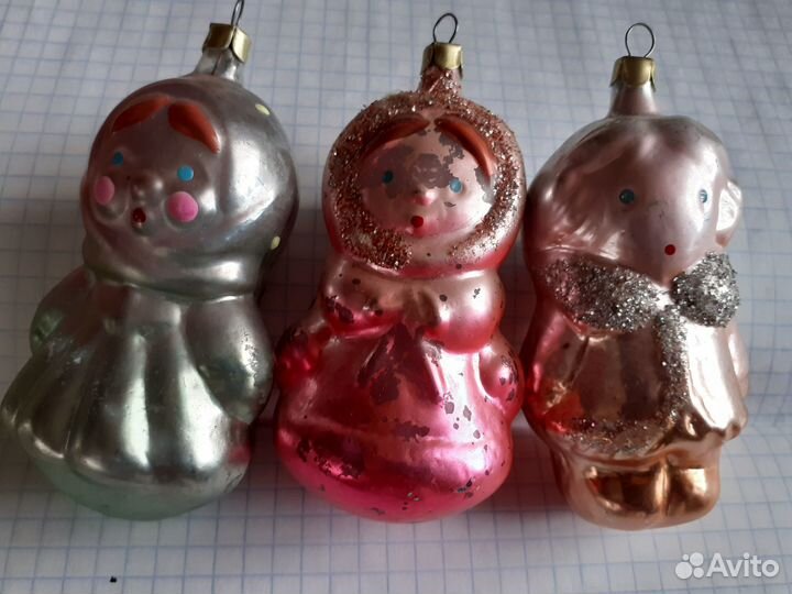 Новогодние игрушки СССР